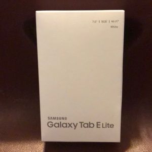Samsung Galaxy Tab E Lite brand new never used